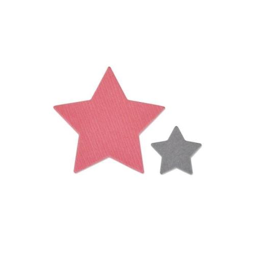 Sizzix mini matrice framelits - petites etoiles siz661782