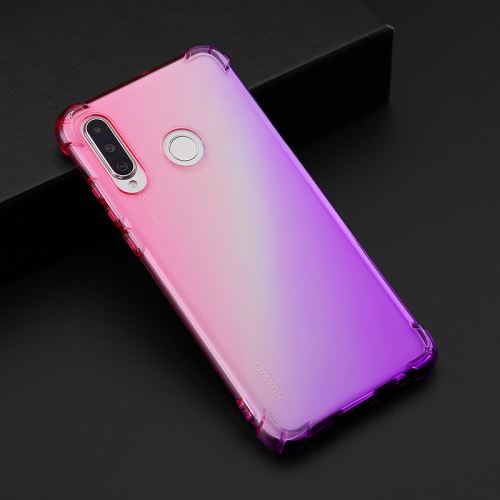 Coque en TPU antichoc magnifique avec airbag pour Honor 8X - Rose&Violet