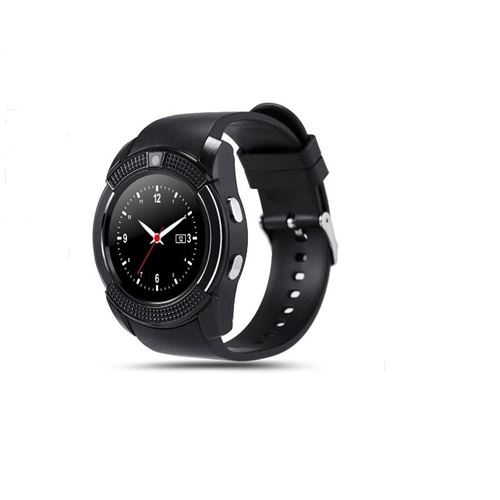 Montre Bracelet Intelligente Blueetooth Téléphone Caméra Ecran Tactile SF-V8 (Bleu)