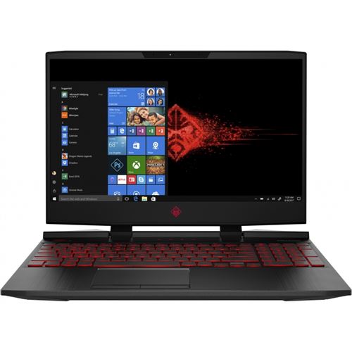Ordinateur / PC Portable Omen By Hp - 15-dc1031nf - 15,6 Fhd - I7-8750h - Ram 8go - Stockage 1to Hdd + 256go Ssd - Rtx 2060 6go - Freedos 2.0
