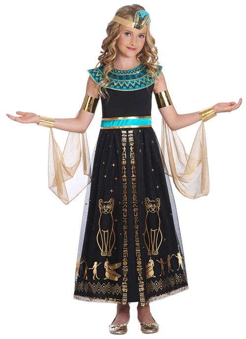Amscan costume Eblouissant Cléo filles noires 8-10 ans