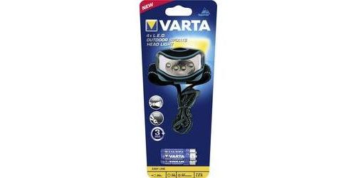 Lampe frontale Ampoule LED Varta Outdoor Sports à pile(s) 30 h bleu, noir