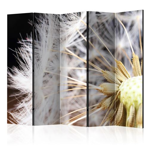Paris Prix - Paravent 5 Volets fluffy Dandelion 172x225cm