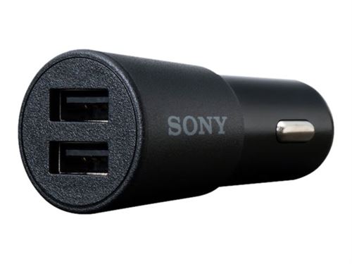 Sony CP-CADM2 - Stroomadapter voor auto - 4.8 A - 2 uitgangsaansluitingen (USB)