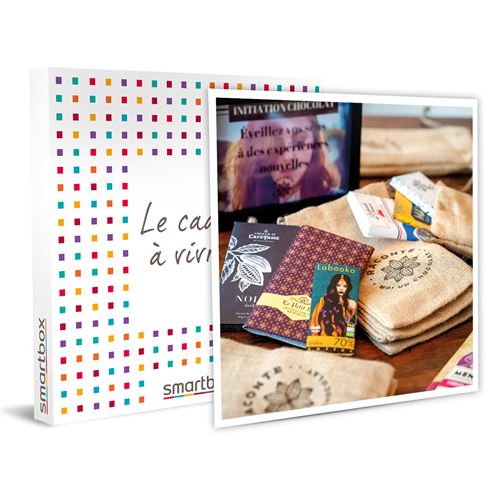 SMARTBOX - Box Découverte haut de gamme Raconte-moi un Chocolat livrée à domicile - Coffret Cadeau