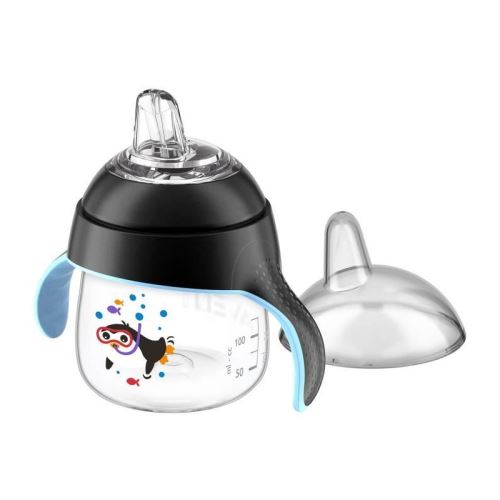 philips avent scf746/01 tasse bec anti-fuites - 200 ml - noir