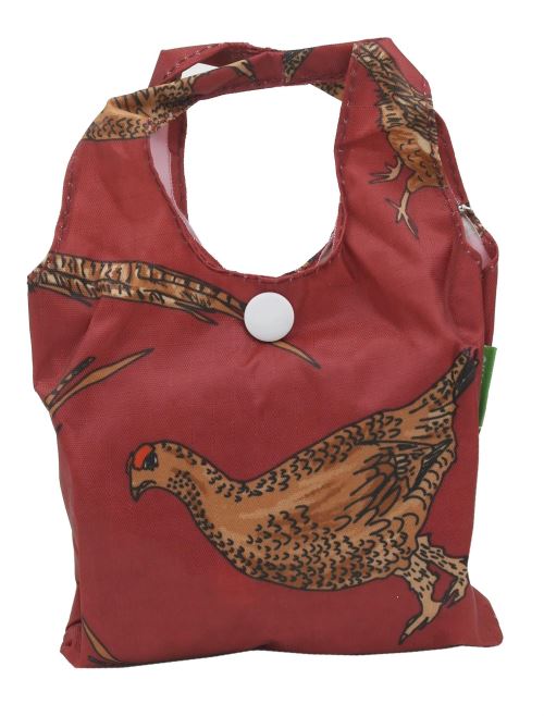 Sac cabas Eco Chic pliable - Faisan et Grouse Rouge