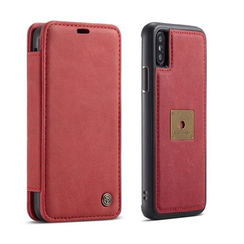 Iphone X / Xs Coque Protection Plastique Detachable Rouge Als81539