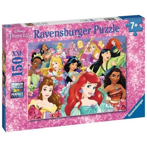 RAVENSBURGER - Puzzle 150 pieces XXL Les reves peuvent devenir realite / Disney Princesses