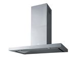Roblin Stella 900 - Hotte - hotte décorative - largeur : 89.8 cm - profondeur : 49.8 cm - extraction et recirculation (avec kit de recirculation supplémentaire) - acier inoxydable
