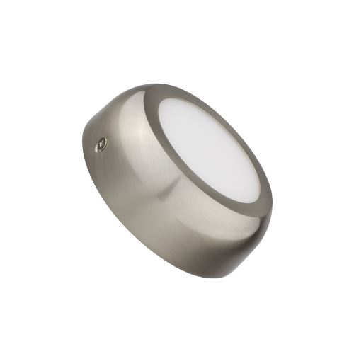 Plafonnier LED Rond Design 6W Silver Blanc Froid 6000K - 6500K