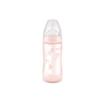 3 91 Sur Biberon Fc Rose 300ml Silicone 0 6m M Fille Nuk Biberons En Verre Achat Prix Fnac
