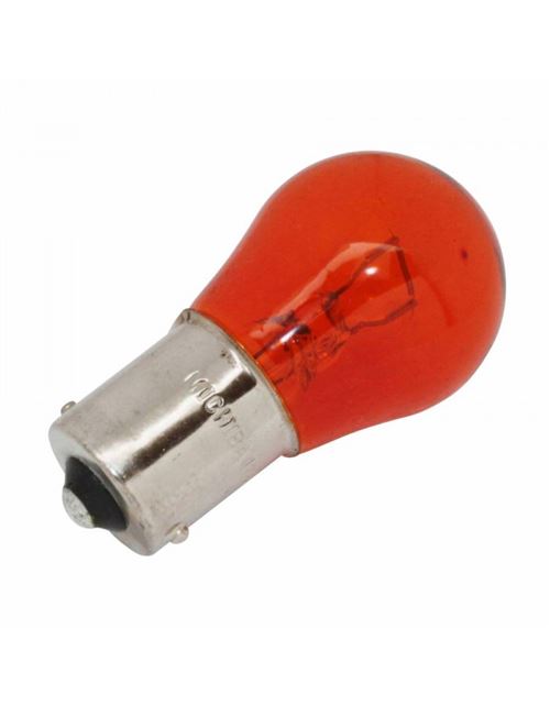 Ampoule-lampe 12v 21w norme s25 culot ba15s standard orange (clignotant) (boite de 10) -p2r-