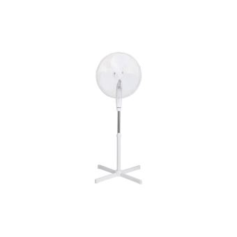 OCEANIC pedestal fan - 45W - Diameter 40 cm - Adjustable height - Oscillation - White