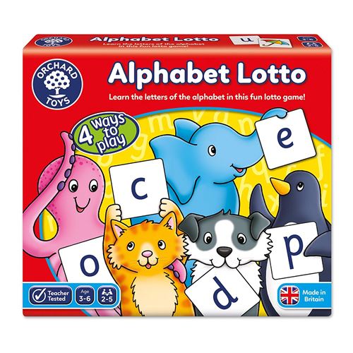 Orchard Toys Orch083 - Jeu De Société Éducatif - Loto Alphabet
