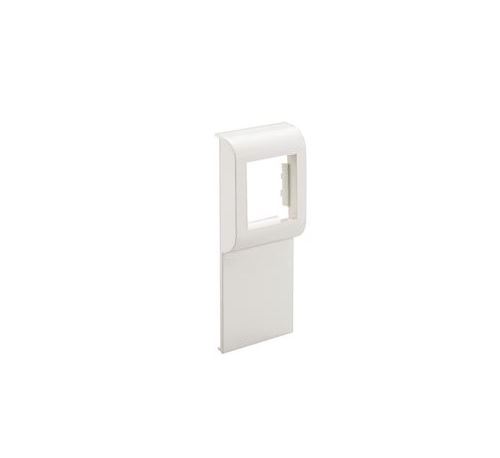 Support d'appareillage PDA-45N - Pour goulotte TA-E et TA-G de largeur 120mm - 2 modules compacts - 45x45mm - Blanc