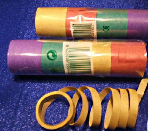 Un Rouleau De 20 Serpentin 4 Couleur