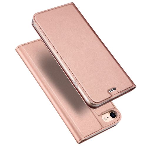 Etui en PU avec porte-carte or rose pour votre Apple iPhone SE 2/iPhone 9