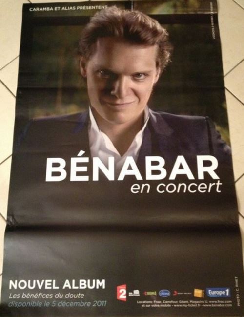 Bénabar - 80x120 cm - AFFICHE / POSTER