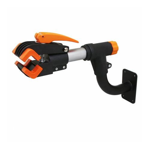 Pied de montage velo avec machoire fixation mural pour cadre de 25,4mm a 50mm - poids max 15kgs