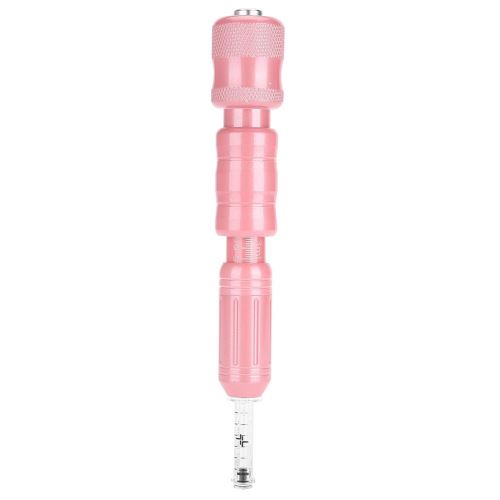 Tête d'ampoule d'aiguilles anti-rides sans aiguille d'instrument de beauté d'atomisation de petit pistolet en acier