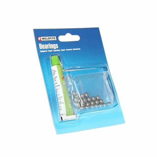 Bille 6,350 (1-4) weldtite avec graisse (24 billes)