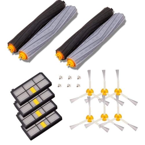 Kit de Pièces de Rechange Brosses Accessoires Pièces pour Roomba Série 800 900 Pack Kit. Wenaxibe461
