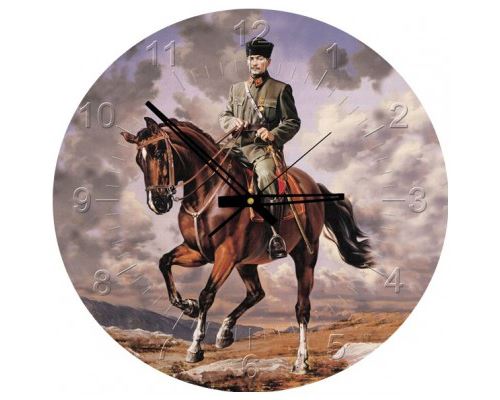 Puzzle 570 Pièces : Puzzle Horloge - Ghazi Mustafa Kemal Atatürk (Pile non fournie), Art Puzzle