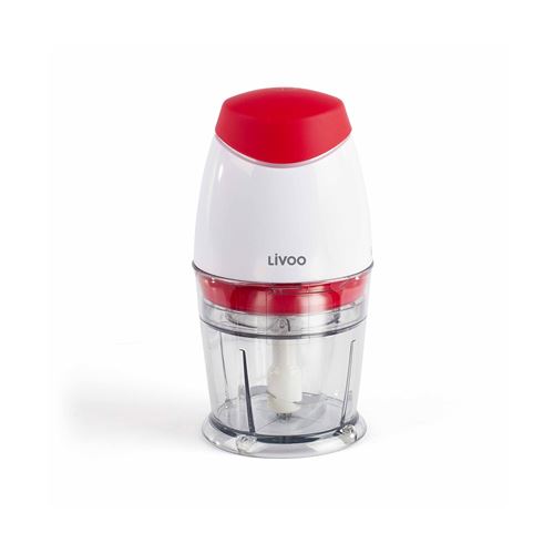 LIVOO Feel good moments Hachoir électrique Rouge