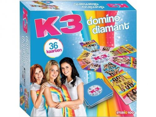Studio 100 jeu de domino K3 Diamant