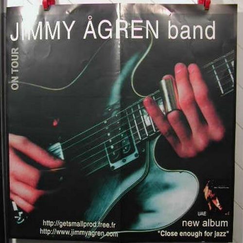 AGREN JIMMY BAND - 68X70 cm - AFFICHE / POSTER