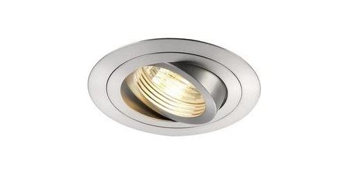 Anneau lumineux Ampoule halogène GU10 SLV 111360 50 W aluminium (brossé)
