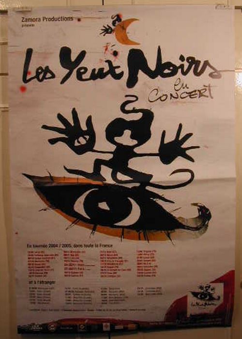 Les Yeux noirs - 80x120 cm - AFFICHE / POSTER