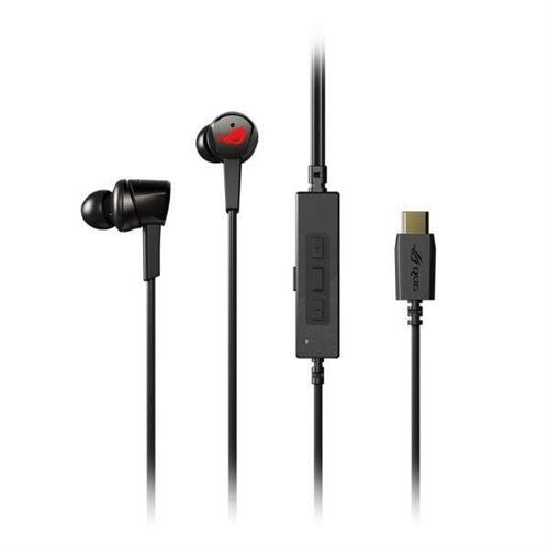 Asus Rog Cetra - Écouteurs avec Micro - Intra-Auriculaire - Filaire - Suppresseur De Bruit Actif - Usb-C - Isolation Acoustique - pour 15; Rog Strix G15; Rog Zephyrus Duo 15; Rog Zephyrus G14; Tuf505; Zenbook 13; 14