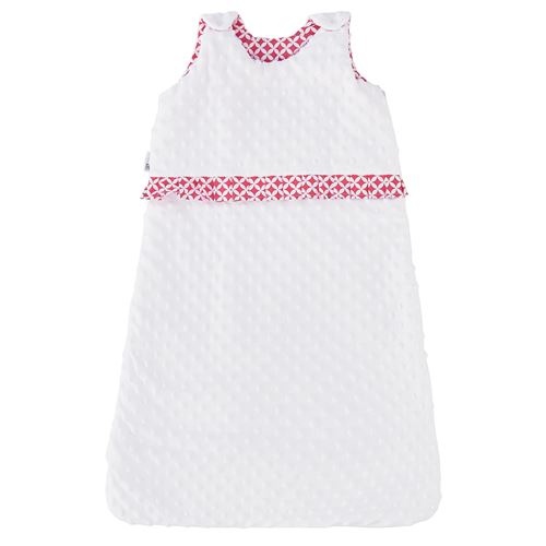 Sevira kids Gigoteuse turbulette en minky Rouge 98 - 104