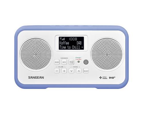 Sangean TRAVELLER 770 Radio de table DAB+, DAB, FM DAB+, FM verrouillage clavier bleu