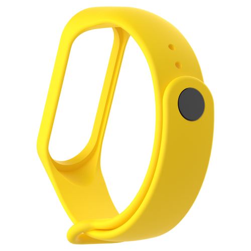 Bracelet en silicone pour Xiaomi Mi Band 3 - Jaune