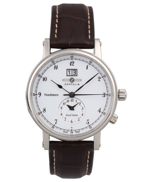 Zeppelin Watches - 7540-1 - Montre Homme - Quartz Analogique - Bracelet Cuir Noir