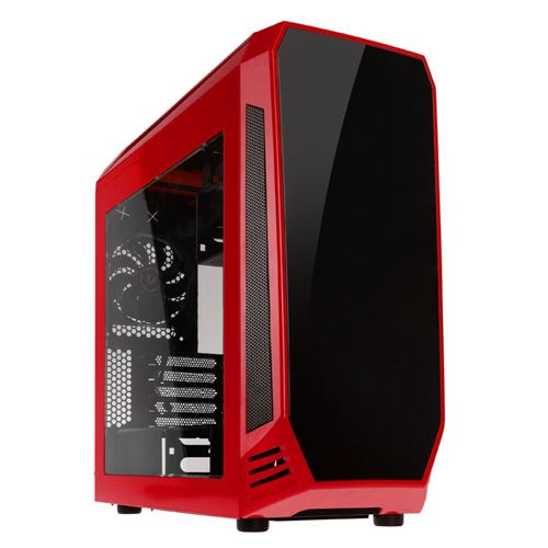 bitfenix boitier bitfenix aegis core rouge/noir noir
