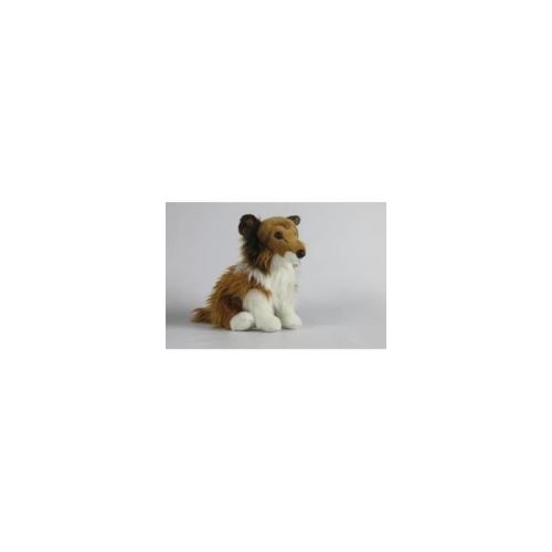 NICOTOY Peluche Shetland Floppy avec billes - 26 cm