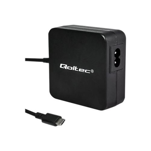 Qoltec Adaptateur secteur CA 220-240 V 65 Watt connecteurs de sortie : 1 noir