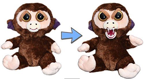 William Mark Feisty Pets Grandmaster Funk Adorable singe en peluche bourré qui devient Feisty avec un pincement