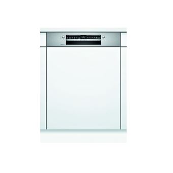 bosch - lave-vaisselle 60cm 13c 44db e intégrable avec bandeau métal - smi4hvs37e