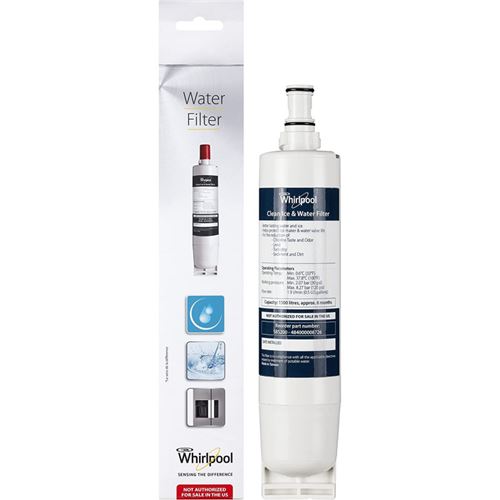 Wf004 Filtre A Eau Universel Whirlpool-Bauknecht/Smeg pour Refrigerateur Whirlpool