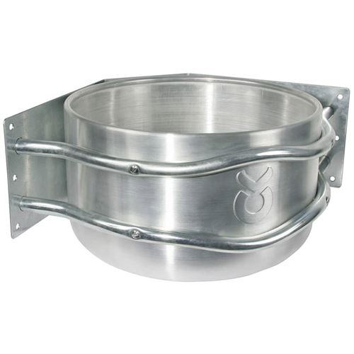 Kerbl Argenté Mangeoire En Aluminium Montage Angle - Image 4