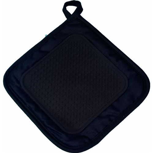Manique 19 x 19 cm polycoton+silicone cuistot Noir