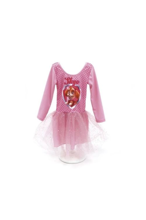 PAT PATROUILLE Tenue de Danse Ballet Pour Enfants de 2, 4 et 6 ans avec manches
