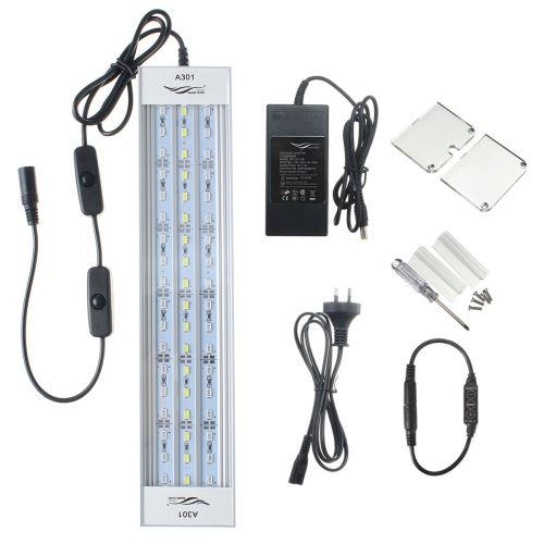 A301M 30cm 18W Rampe Lampe LED Pour Aquarium 5 Couleurs 5730 smd 2200lm EU PRISE