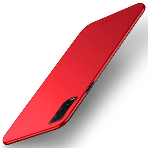 Coque en TPU bouclier mince mat rigide rouge pour votre Oppo Find X2