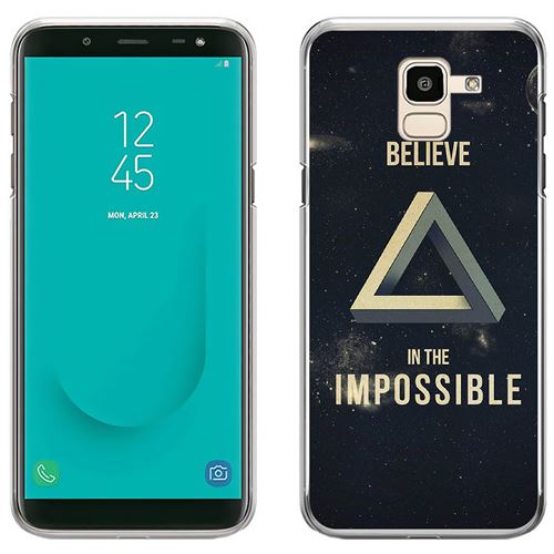 Coque pour Samsung Galaxy J6 -  Believe Impossible